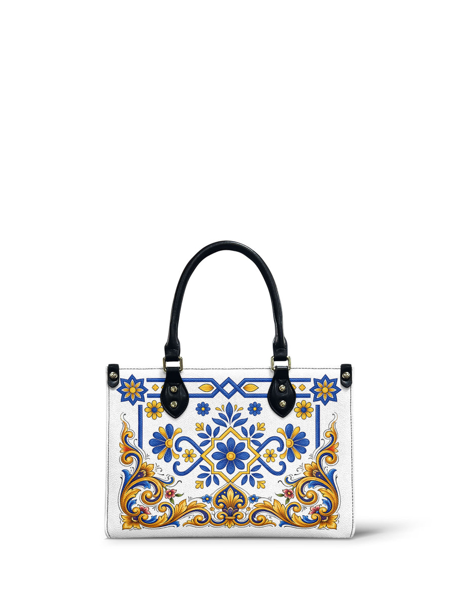 "TONATIUH" Small Leather Handbag