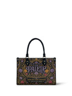 "La Paleta — Arte en cada costura" ver.1 Small Leather Handbag - Paleta Bags front view