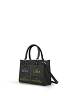 "LA GUERRERA" ver.3 Small Leather Handbag - side view | Paleta Bags