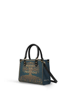 "Mis Raíces son Profundas" ver.2 Small Leather Handbag - side view | Paleta Bags