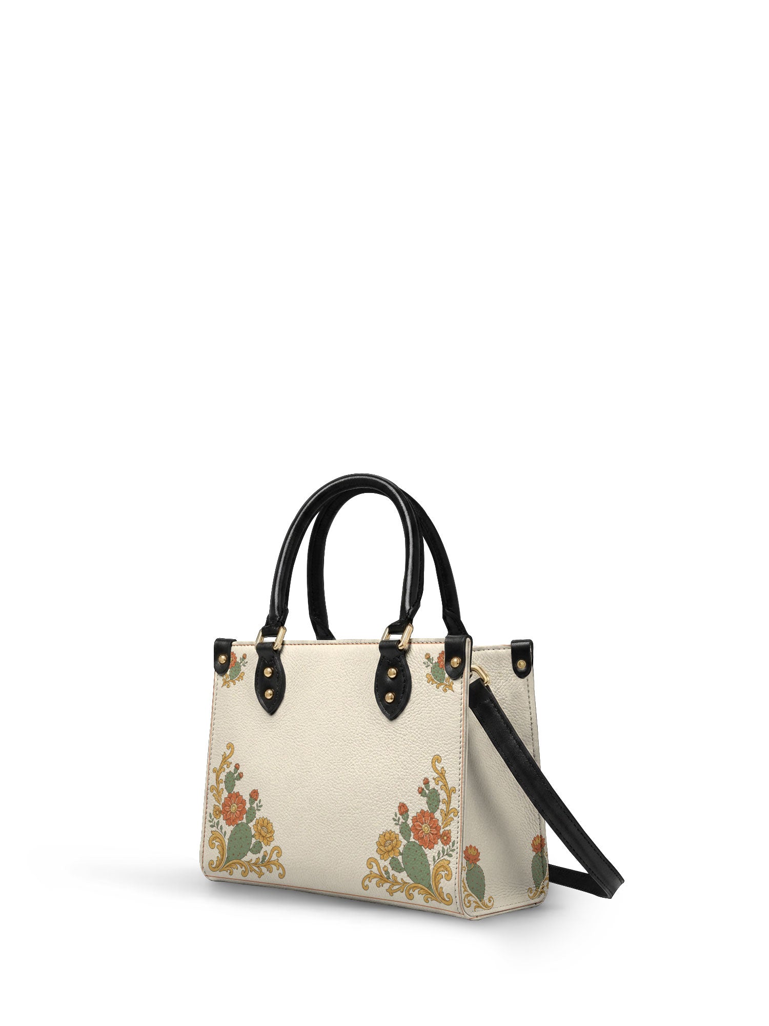 "NOCHTLI" Small Leather Handbag - side view | Paleta Bags