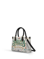 "La Paleta — Arte en cada costura" ver.2 Small Leather Handbag - side view