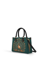 "PENACHO" Small Leather Handbag - side view | Paleta Bags
