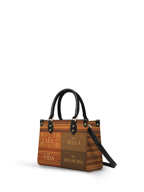 "LA LUMINOSA" ver.1 Small Leather Handbag - side view | Paleta Bags