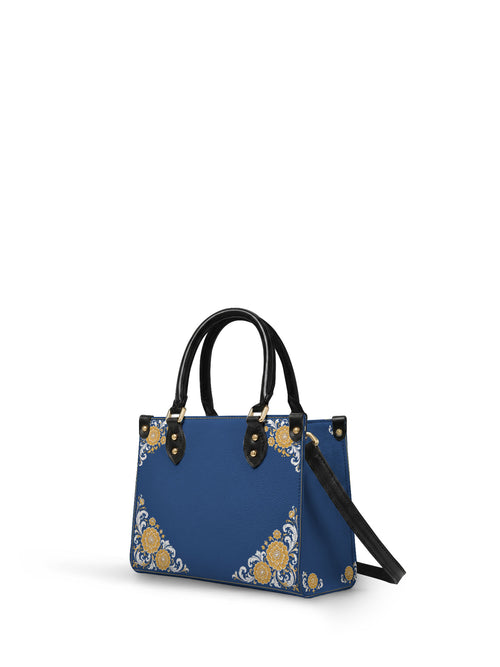 "CEMPASSÚCHIL" Small Leather Handbag - side view | Paleta Bags