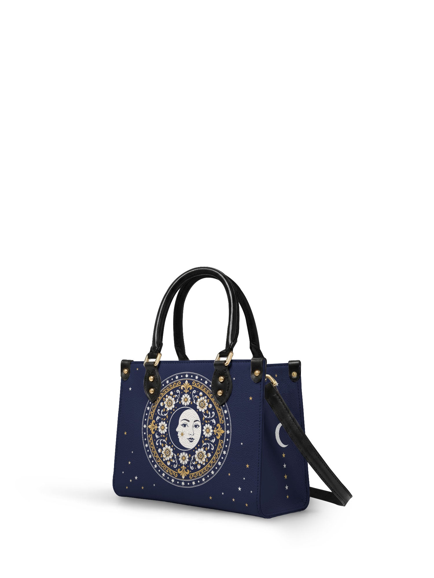"METZTLI" Small Leather Handbag - side view | Paleta Bags