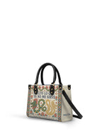 "Suelto lo que ya no me sirve" ver.1 Small Leather Handbag - side view | Paleta Bags