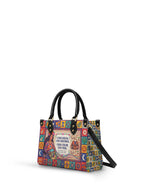 "Cada bolsa, una historia" ver.2 Small Leather Handbag - side view