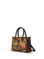 "Primero me pertenezco a mí" ver.6 Small Leather Handbag - side view | Paleta Bags