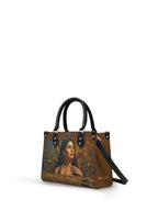 "Luz Propia" ver.4 Small Leather Handbag - side view | Paleta Bags