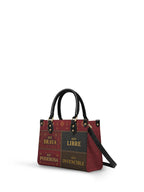 "LA GUERRERA" ver.2 Small Leather Handbag - side view | Paleta Bags