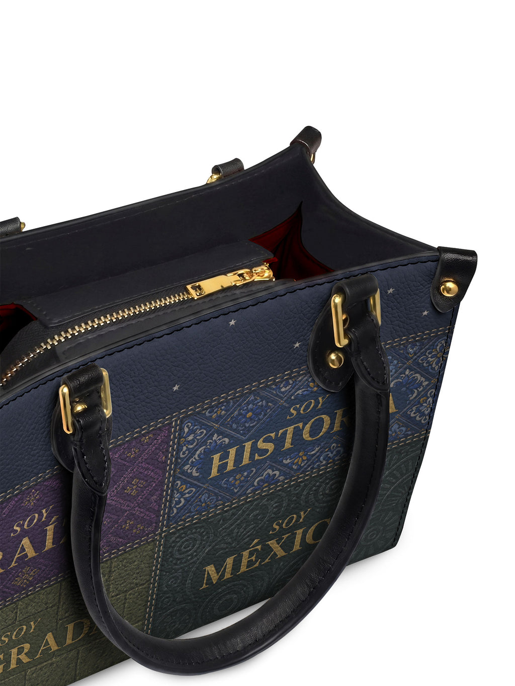 "LAS RAÍCES" ver.3 Small Leather Handbag - detail | Paleta Bags