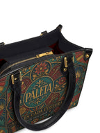 "La Paleta — Arte en cada costura" ver.5 Small Leather Handbag - detail | Paleta Bags