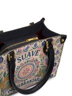 "Suave pero inquebrantable" ver.10 Small Leather Handbag - detail | Paleta Bags