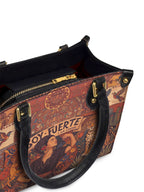 "Soy Fuerte" ver.1 Small Leather Handbag - detail | Paleta Bags