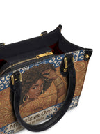 "Mi Raíz es Oro" ver.1 Small Leather Handbag - detail | Paleta Bags