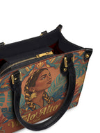 "Vuelo Alto" ver.1 Small Leather Handbag - detail | Paleta Bags