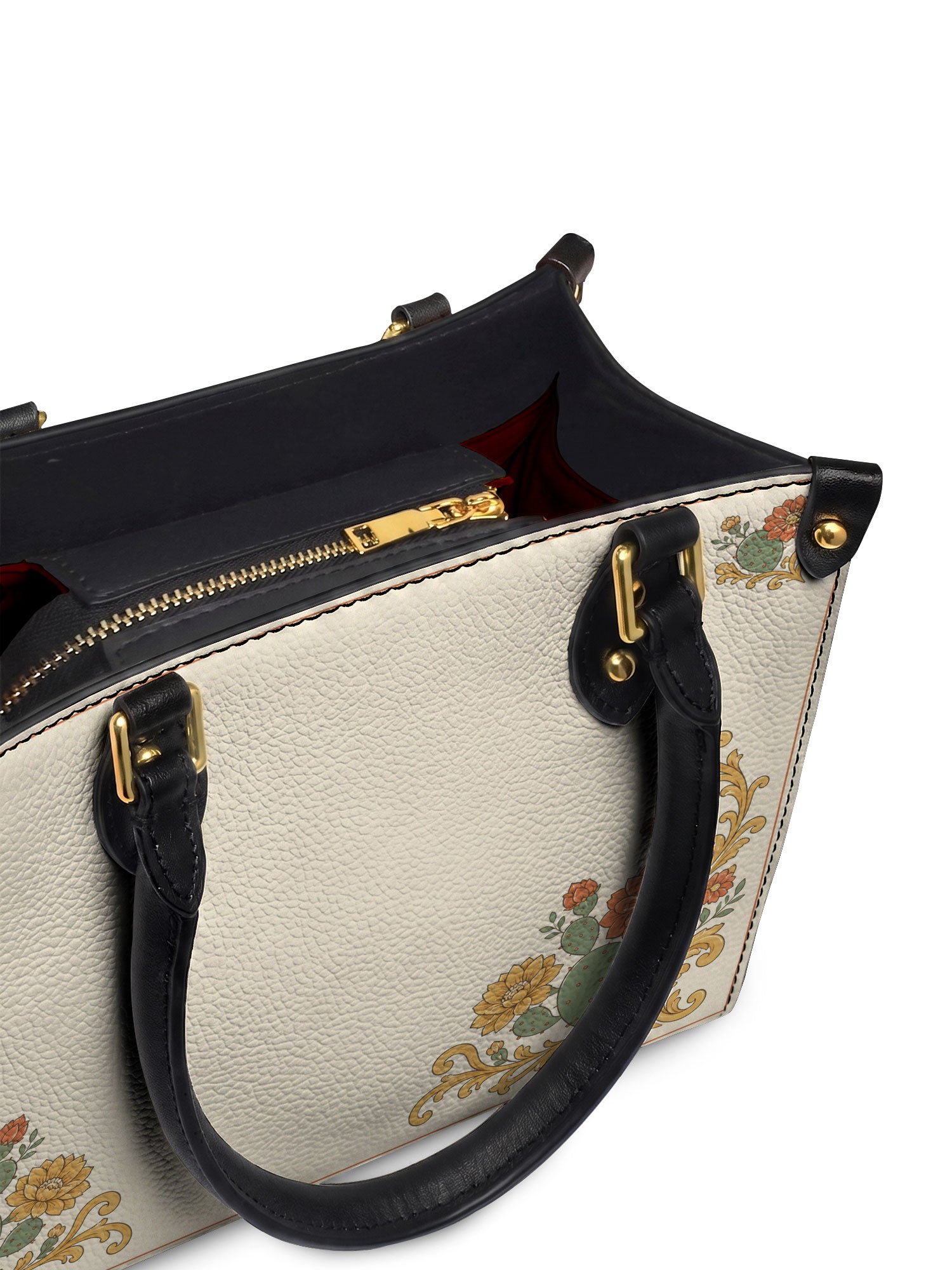 "NOCHTLI" Small Leather Handbag - detail | Paleta Bags