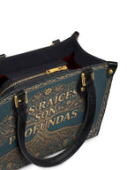 "Mis Raíces son Profundas" ver.2 Small Leather Handbag - detail | Paleta Bags