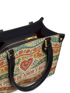 "Otomi Wild Embroidery" ver.1 Small Leather Handbag - detail | Paleta Bags