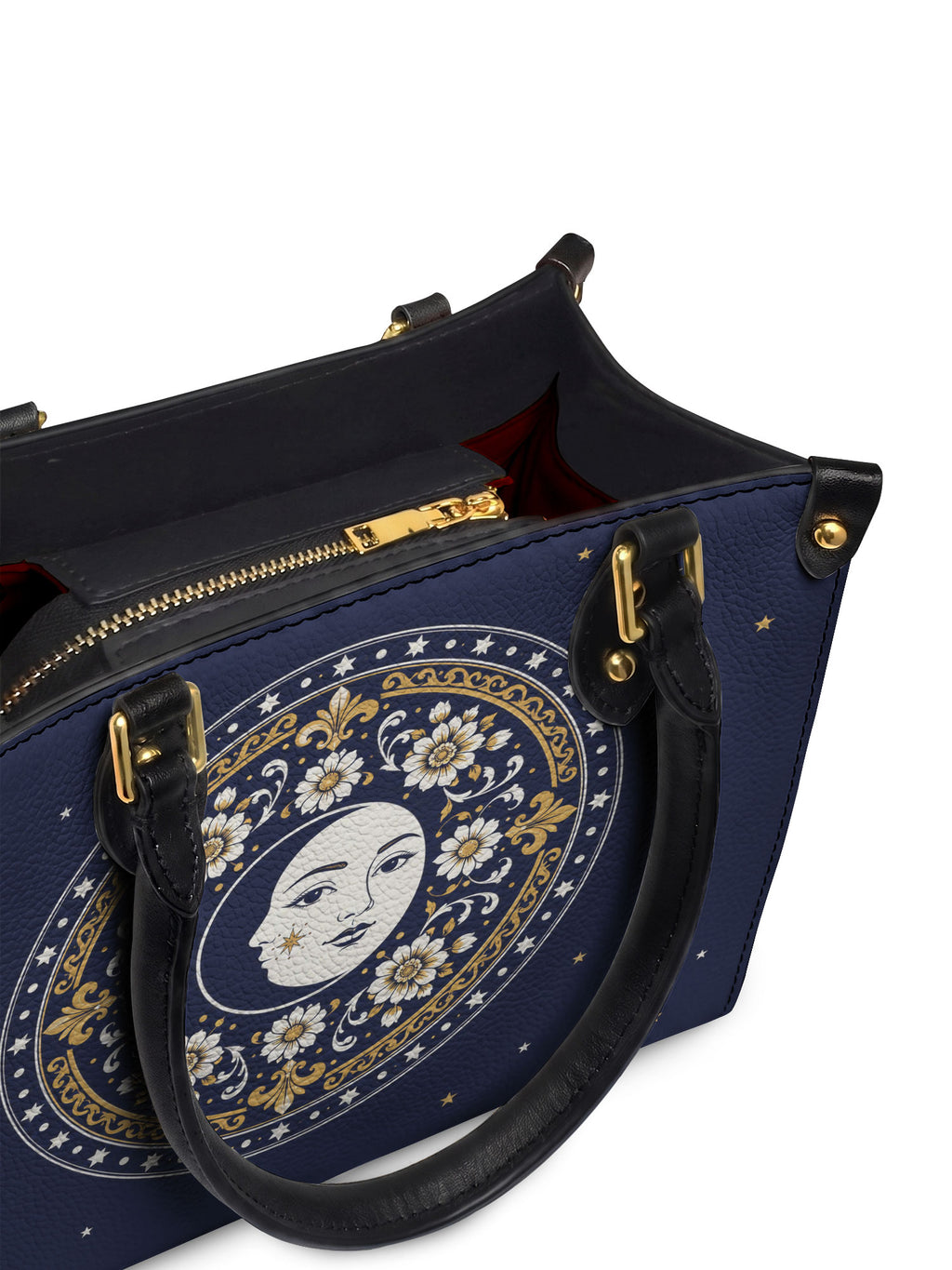 "METZTLI" Small Leather Handbag - detail | Paleta Bags