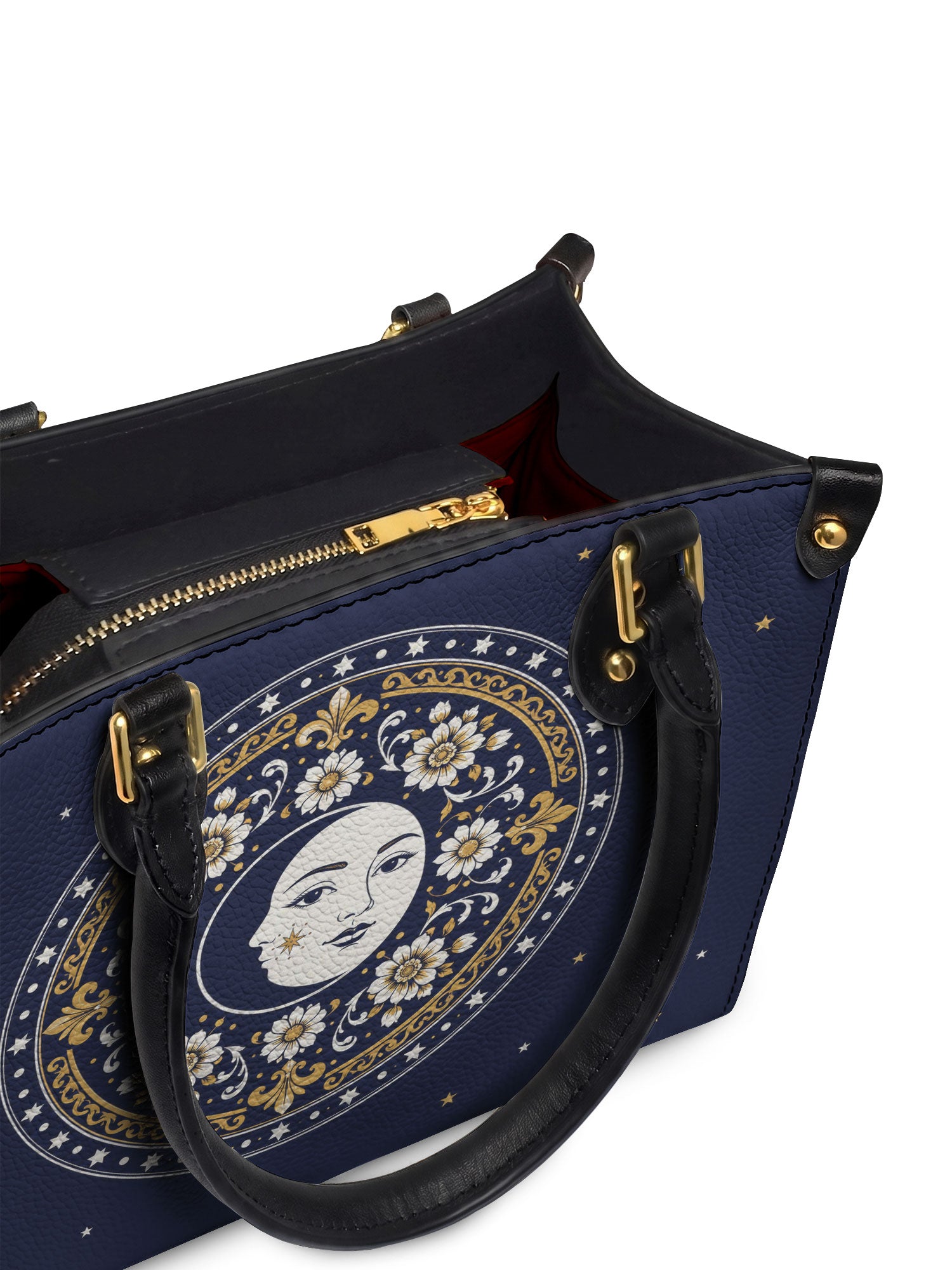 "METZTLI" Small Leather Handbag - detail | Paleta Bags