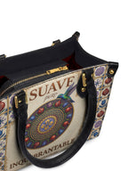 "Suave pero inquebrantable" ver.5 Small Leather Handbag - detail | Paleta Bags