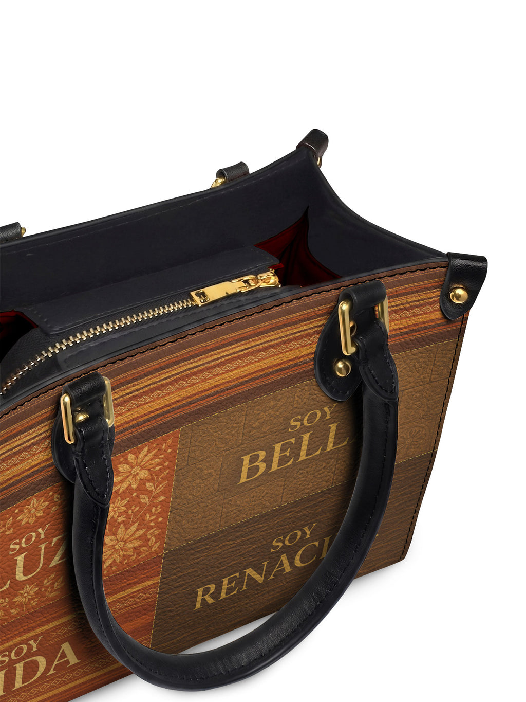 "LA LUMINOSA" ver.1 Small Leather Handbag - detail | Paleta Bags