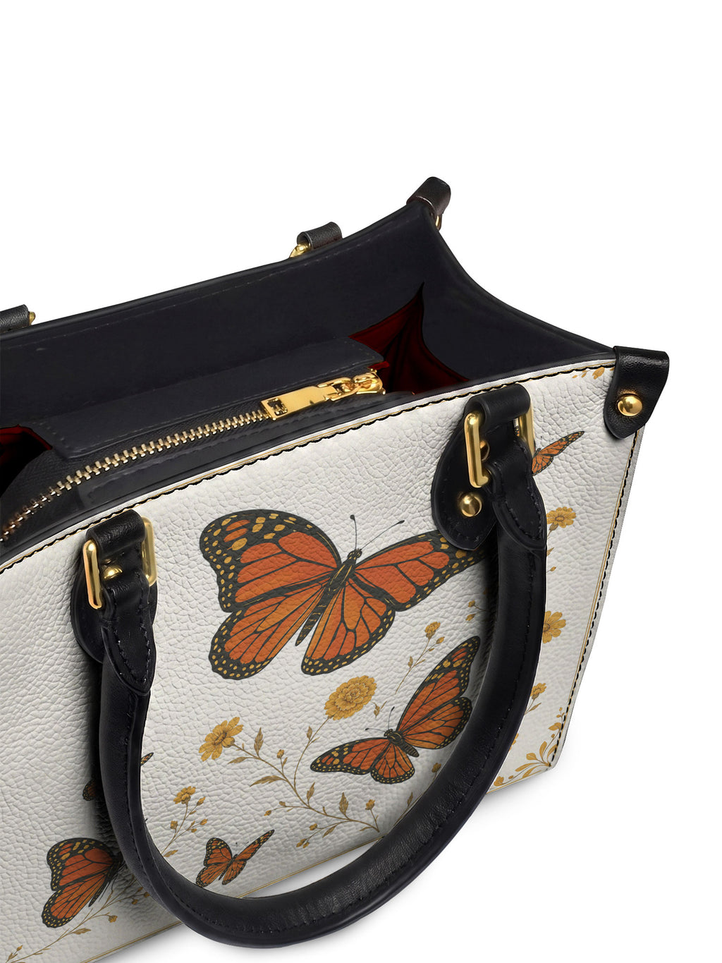 "PAPALOTL" Small Leather Handbag - detail | Paleta Bags