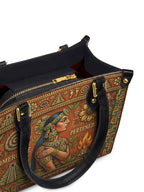 "Primero me pertenezco a mí" ver.7 Small Leather Handbag - detail | Paleta Bags