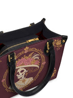 "CALAVERA" Small Leather Handbag - detail | Paleta Bags