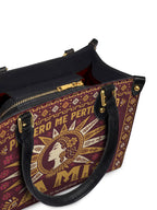 "Primero me pertenezco a mí" ver.5 Small Leather Handbag - detail | Paleta Bags