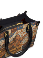 "Vuelo Alto" ver.3 Small Leather Handbag - detail | Paleta Bags