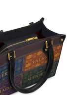 "LAS CUATRO VERDADES" ver.1 Small Leather Handbag - detail | Paleta Bags