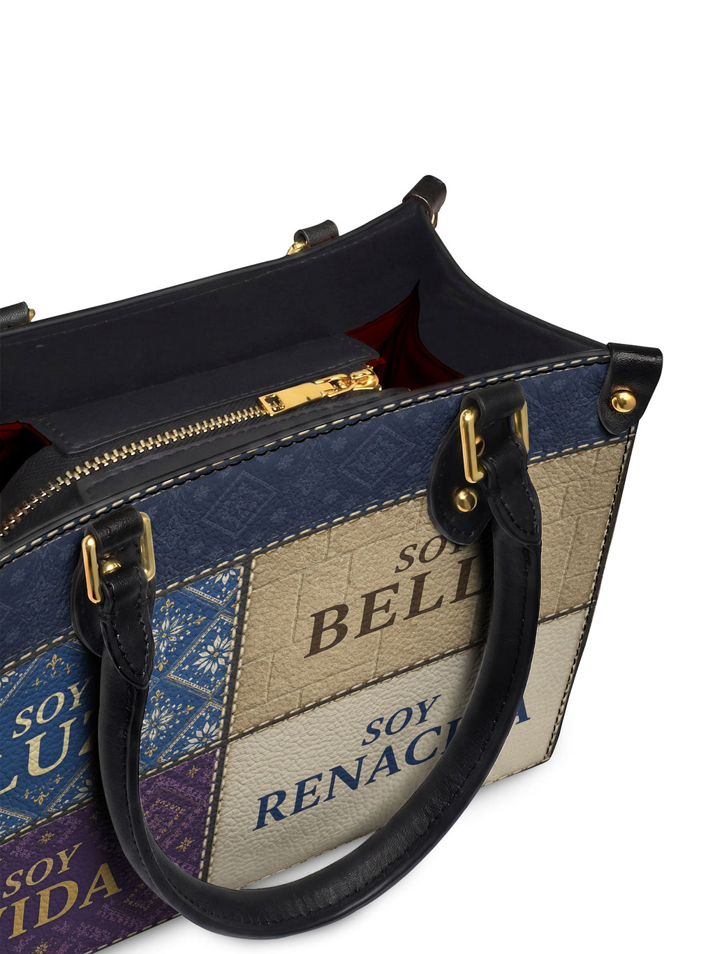 "LA LUMINOSA" ver.3 Small Leather Handbag - detail | Paleta Bags