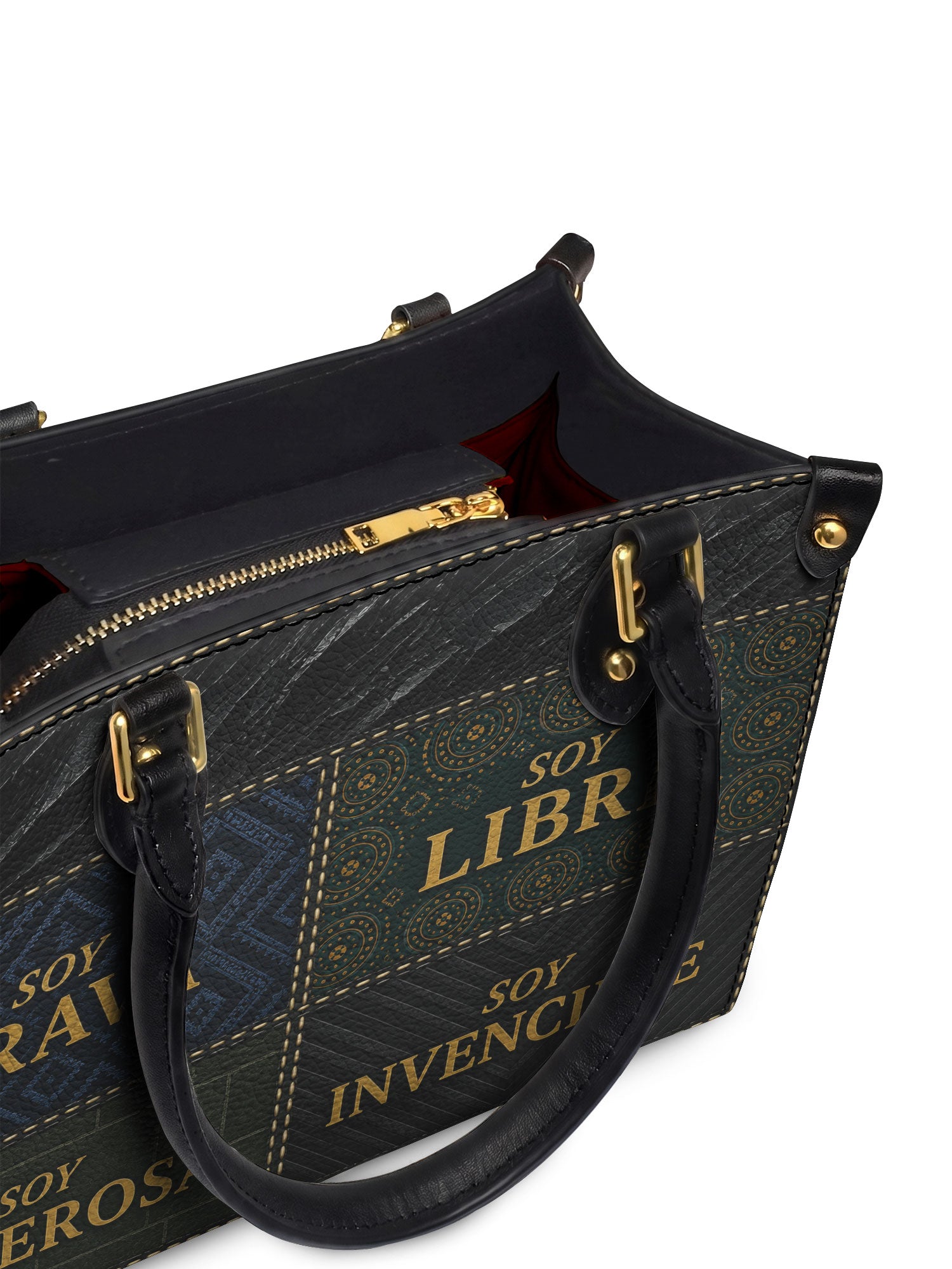 "LA GUERRERA" ver.3 Small Leather Handbag - detail | Paleta Bags