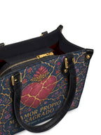 "Mi amor propio es sagrado" ver.3 Small Leather Handbag - detail | Paleta Bags