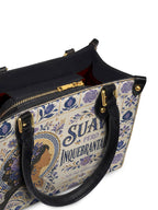 "Suave pero inquebrantable" ver.7 Small Leather Handbag - detail | Paleta Bags