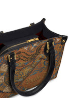 "Vuelo Alto" ver.2 Small Leather Handbag - detail | Paleta Bags
