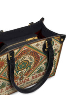 "Feroz. Arraigada. Radiante" ver.2 Small Leather Handbag - detail | Paleta Bags
