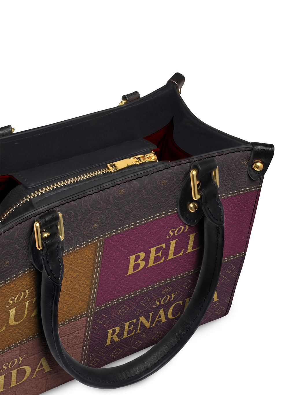"LA LUMINOSA" ver.2 Small Leather Handbag - detail | Paleta Bags