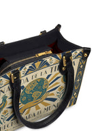 "Nacida de la tierra, hecha para el mundo" ver.2 Small Leather Handbag - detail | Paleta Bags