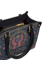 "Hecha a mano, hecha con amor" ver.4 Small Leather Handbag - detail