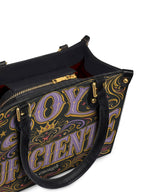 "Soy suficiente, tal y como soy" ver.2 Small Leather Handbag - detail | Paleta Bags