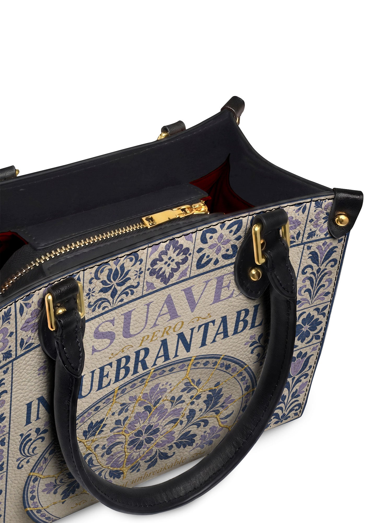 "Suave pero inquebrantable" ver.4 Small Leather Handbag - detail | Paleta Bags