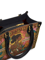 "Primero me pertenezco a mí" ver.6 Small Leather Handbag - detail | Paleta Bags