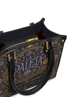"La Paleta — Arte en cada costura" ver.1 Small Leather Handbag - detail