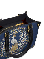"QUETZALÍ" Small Leather Handbag - detail | Paleta Bags
