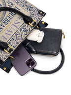 "Suave pero inquebrantable" ver.4 Small Leather Handbag - interior | Paleta Bags