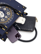 "METZTLI" Small Leather Handbag - interior | Paleta Bags